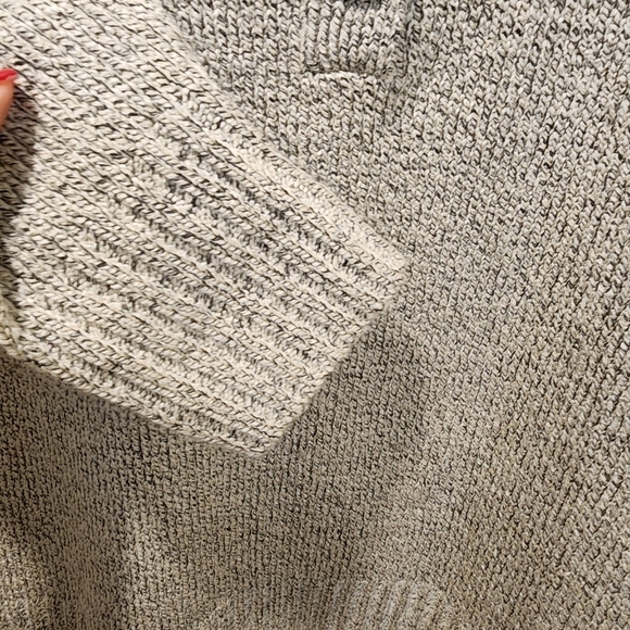 LEE Vintage quarter button acrylic sweater L - Picture 3 of 12